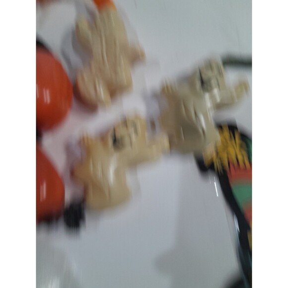 Vintage Halloween Decoration Lot, 6 Blow Mold Pieces 1 Jack O lantern Man - Picture 4 of 4